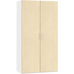 MyDeal Kleiderschrank Comfort go Braun Holz 102 cm 59 cm 195 cm - Farbe: natur - Material: Holzwerkstoff - Schweizer Möbelhersteller - Kleiderschrank