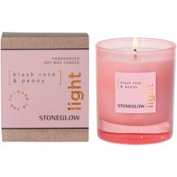 Stoneglow Duftkerze Elements Rosa Wachs/Glas 7.5 cm - Material: Glas/Wachs - Duftkerze