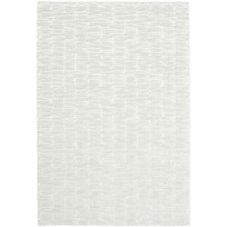 Teppich Masai Grau/Weiss Polyester 80 cm 150 cm - Farbe: hellgrau, weiss - Teppich
