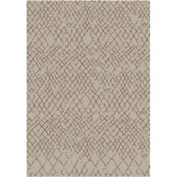 Teppich Ella Beige/Braun Wolle 80 cm 150 cm - Farbe: multicolor - Teppich