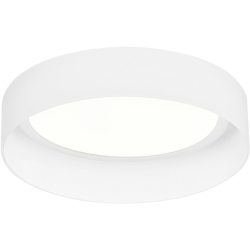 Designer-Deckenlampe Bankamp Flair weiss mit Fernbedienung D 48 cm - LED - Lichtfarbe: Extra warmweiss - Material: Aluminium/Stahl -