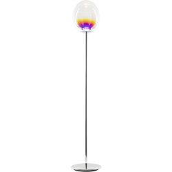 Designer-Stehlampe Artemide Stellar Nebula dimmbar H 190 cm - Farbe: irisierend - LED - Lichtfarbe: Warmweiss - Material: Metall/Glas -