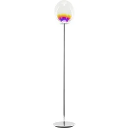 Designer-Stehlampe Artemide Stellar Nebula dimmbar H 190 cm - Farbe: irisierend - LED - Lichtfarbe: Warmweiss - Material: Metall/Glas -
