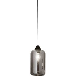 Giberti Luce Pendellampe Alessia L Grau Glas 13.5 cm 23 cm - Pendellampe