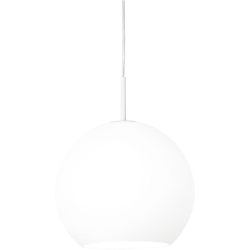 Giberti Luce Pendellampe Aurora XL Weiss Glas 30 cm 29 cm - Pendellampe
