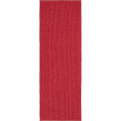 HORREDSMATTAN Outdoor-Teppich Solo Rot 70 cm 150 cm - Material: PVC - Outdoor-Teppich