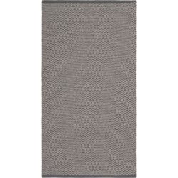 HORREDSMATTAN Outdoor-Teppich Estelle Grau 80 cm 300 cm - Farbe: Dunkelgrau - Material: PVC - Outdoor-Teppich