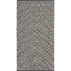 HORREDSMATTAN Outdoor-Teppich Estelle Grau 80 cm 300 cm - Farbe: Dunkelgrau - Material: PVC - Outdoor-Teppich