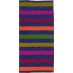 HORREDSMATTAN Outdoor-Teppich Happy marine Streifen PVC 70 x 150 cm - Outdoor-Teppich