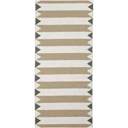 HORREDSMATTAN Outdoor-Teppich Peak Beige 70 cm 50 cm - Material: PVC - Outdoor-Teppich