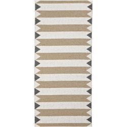 HORREDSMATTAN Outdoor-Teppich Peak Beige 150 cm 150 cm - Material: PVC - Outdoor-Teppich