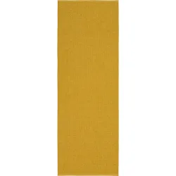 HORREDSMATTAN Outdoor-Teppich Solo senfgelb Gefleckt/Meliert PVC 150 x 100 cm - Outdoor-Teppich