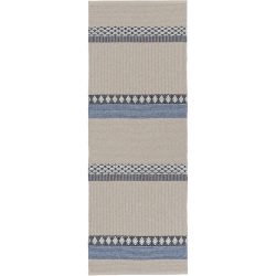 HORREDSMATTAN Outdoor-Teppich Savanne Blau 150 cm 200 cm - Material: PVC - Outdoor-Teppich