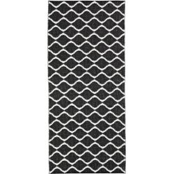 HORREDSMATTAN Outdoor-Teppich Wave Schwarz 200 cm 250 cm - Material: PVC - Outdoor-Teppich