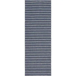 HORREDSMATTAN Outdoor-Teppich Music Blau 70 cm 300 cm - Farbe: marine - Material: PVC - Outdoor-Teppich