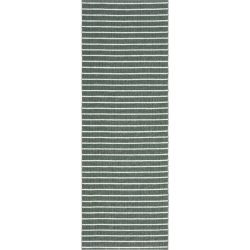 HORREDSMATTAN Outdoor-Teppich Music Grün 70 cm 200 cm - Farbe: dunkelgrün - Material: PVC - Outdoor-Teppich