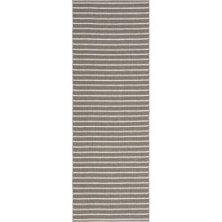 HORREDSMATTAN Outdoor-Teppich Music Grau 150 cm 150 cm - Farbe: Dunkelgrau - Material: PVC - Outdoor-Teppich