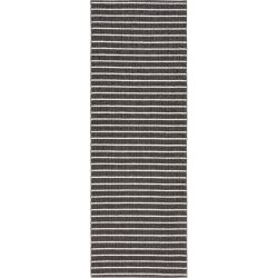 HORREDSMATTAN Outdoor-Teppich Music Schwarz 70 cm 250 cm - Material: PVC - Outdoor-Teppich