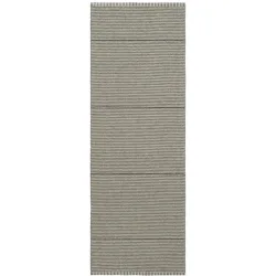 HORREDSMATTAN Outdoor-Teppich Cleo grau Streifen PVC 70 x 150 cm - Outdoor-Teppich