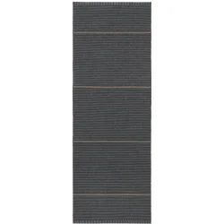 HORREDSMATTAN Outdoor-Teppich Cleo graphite Streifen PVC 70 x 400 cm - Outdoor-Teppich