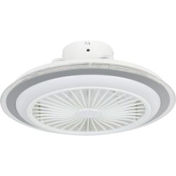 Eglo Deckenlampe Albufeira Grau/Weiss Kunststoff 50 cm - Farbe: weiss/grau - LED - Deckenlampe- LED Energiesparlampe