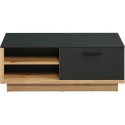 Salontisch Synnax Grau Holz 110 cm - Farbe: anthrazit - Material: Holzwerkstoff - Salontisch