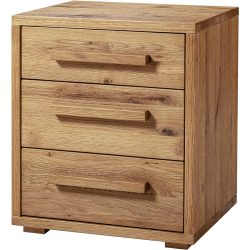 Hasena Nachttisch Turina Braun Holz 50 cm - Farbe: Wildeiche - Nachttisch