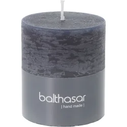 Balthasar - Zylinderkerze, 70X80MM, Grau