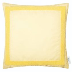 Tom Tailor Zierkissenbezug Case Gelb Baumwolle/Polyester 45 cm 45 cm - Farbe: Yellow - Material: Polyester/Baumwolle - Zierkissenbezug