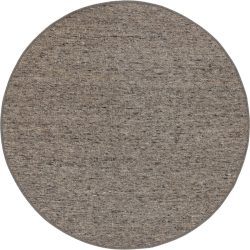 Teppich Cindy Braun/Grau Wolle/Jute 200 cm 200 cm - Farbe: Braun, Grau - Material: Wolle, Jute - Teppich