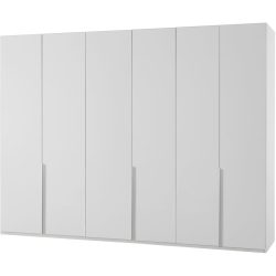 Kleiderschrank Jagor Weiss Holzwerkstoff 270 cm 58 cm 236 cm - Kleiderschrank
