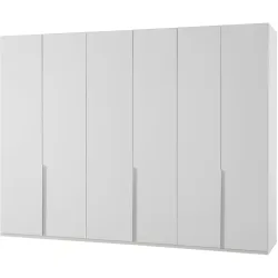 Kleiderschrank Jagor Weiss Holzwerkstoff 270 cm 58 cm 236 cm - Kleiderschrank