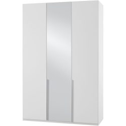 Kleiderschrank Jagor Weiss Holzwerkstoff 135 cm 58 cm 236 cm - Kleiderschrank