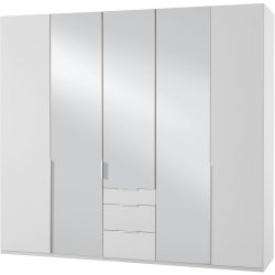 Kleiderschrank Jagor Weiss Holzwerkstoff 225 cm 58 cm 236 cm - Kleiderschrank