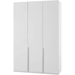 Kleiderschrank Jagor Weiss Holzwerkstoff 135 cm 58 cm 236 cm - Kleiderschrank
