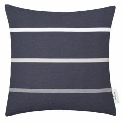 Tom Tailor Zierkissenbezug Tape Blau Baumwolle/Polyester 40 cm 40 cm - Farbe: navy blau - Material: Polyester/Baumwolle - Zierkissenbezug