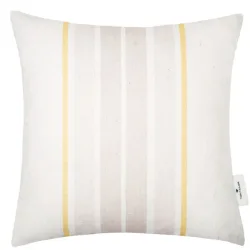 Tom Tailor Zierkissenbezug Road Beige Polyester 40 cm 40 cm - Zierkissenbezug
