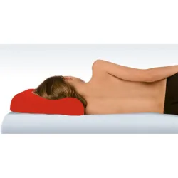 Living Home Kissenbezug Health Fix Rot Baumwolle 40 cm 60 cm - Farbe: Rouge - Kissenbezug