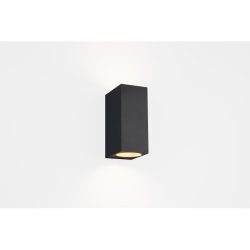 Wandlampe aussen Reeya Grau 6.9 cm 15 cm - Farbe: anthrazit - Material: Aluminium-Druckguss - Wandlampe aussen