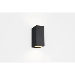 Wandlampe aussen Reeya Grau 6.9 cm 15 cm - Farbe: anthrazit - Material: Aluminium-Druckguss - Wandlampe aussen