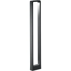Aussenlampe Rober Grau 16 cm 100 cm - Farbe: anthrazit - LED - Lichtfarbe: Warmweiss - Material: Aluminium-Druckguss - Aussenlampe- LED