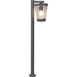 Stehlampe aussen Cagver Grau 16 cm 100 cm - Farbe: anthrazit - Material: Aluminium-Druckguss - Stehlampe aussen