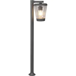 Stehlampe aussen Cagver Grau 16 cm 100 cm - Farbe: anthrazit - Material: Aluminium-Druckguss - Stehlampe aussen