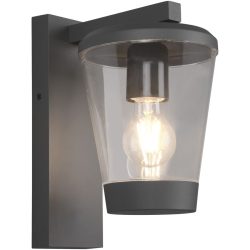 Wandlampe aussen Cagver Grau 16 cm 28 cm - Farbe: anthrazit - Material: Aluminium-Druckguss - Wandlampe aussen