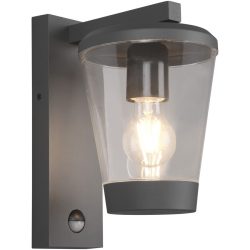 Wandlampe aussen Cagver Grau 16 cm 28 cm - Farbe: anthrazit - Material: Aluminium-Druckguss - Wandlampe aussen