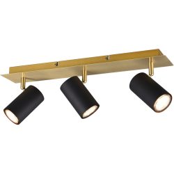 Spot Manste Gold/Schwarz Metall 48 cm 15 cm - Farbe: schwarz-gold - Spot