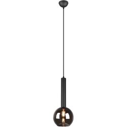 Pendellampe Caprid Schwarz Metall 20 cm 150 cm - Farbe: schwarz matt - Pendellampe