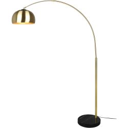 Stehlampe Arxen Metall 38 cm 200 cm - Farbe: messing matt - Stehlampe