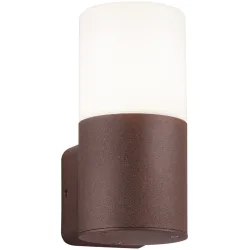 Wandlampe aussen Cleara Rot 8.5 cm 17.5 cm - Farbe: rost - Material: Aluminium-Druckguss - Wandlampe aussen