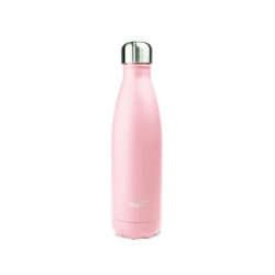 Flasche Easy Life Rosa Edelstahl 26 cm - Farbe: hellrosa - Flasche